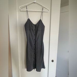 Rag & Bone silk backless mini dress